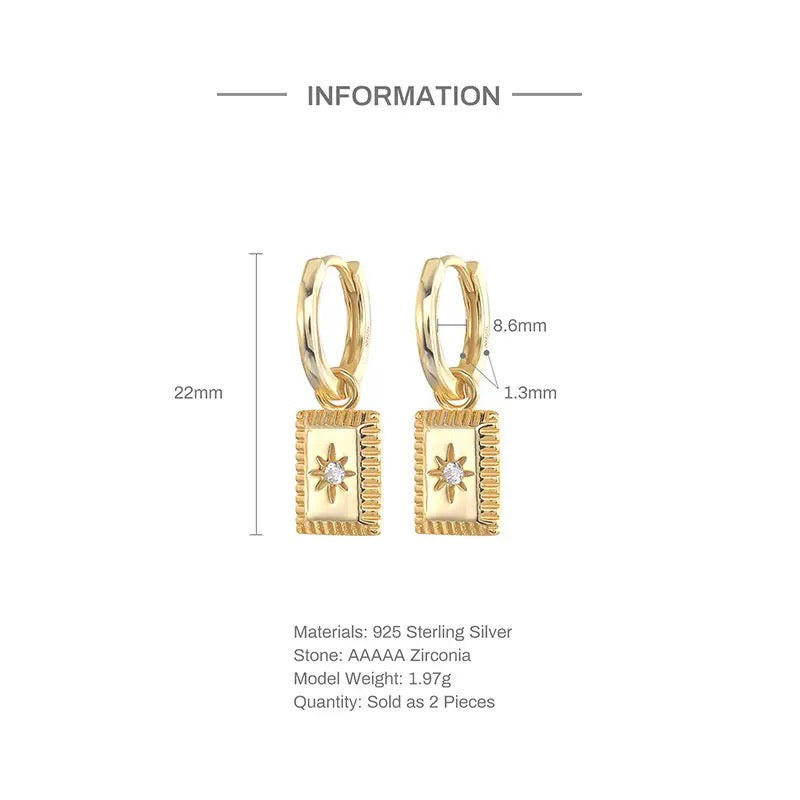 JULIE EARRINGS SILVER