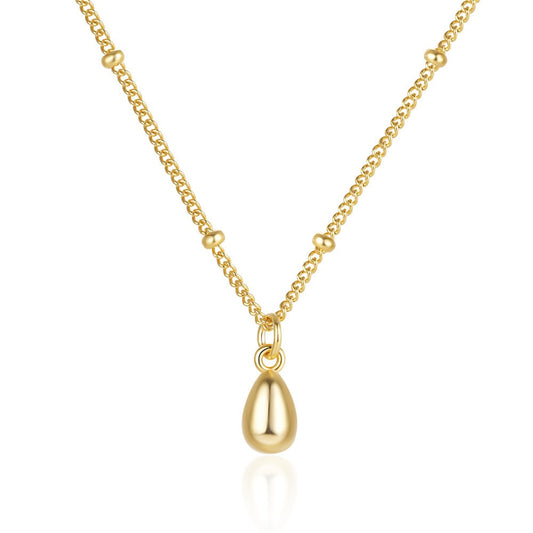 WATER DROP NECKLACE-Gold