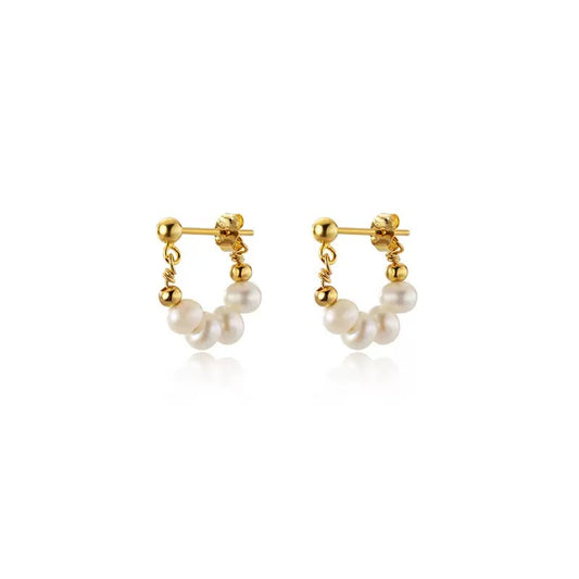 PEGGY PEARLS EARRINGS