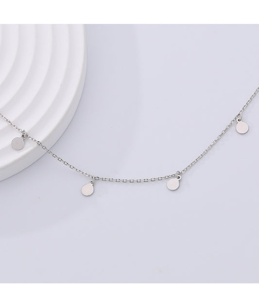 SILVER GIRL NECKLACE